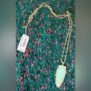 ‼️RARE‼️🎸KENDRA SCOTT🎸🔥NWT🔥14K Gold Skylar Long Pendant Necklace